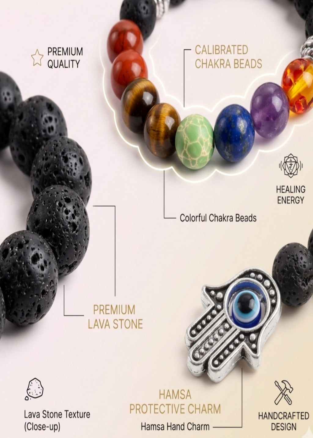 Aura Luxe Chakra Bracelet